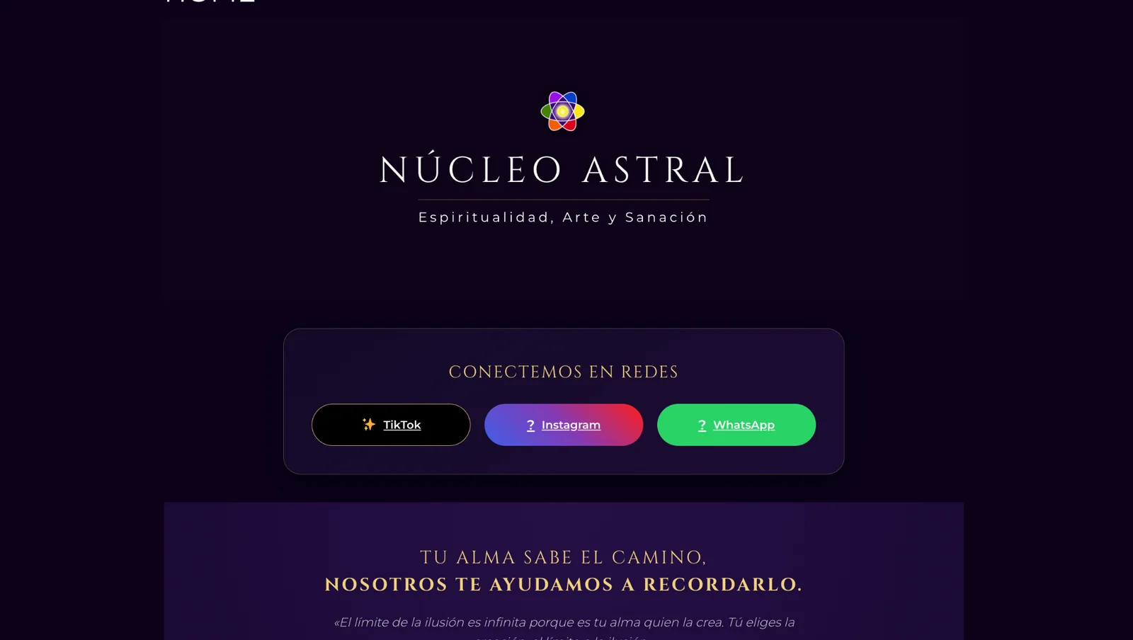 Portada de Núcleo Astral