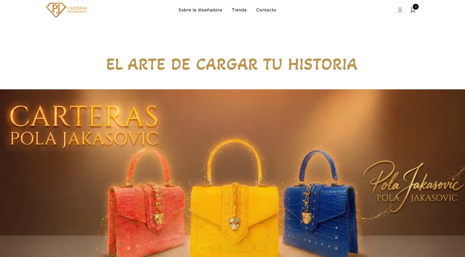 Portada de Pola Jakasovic Carteras