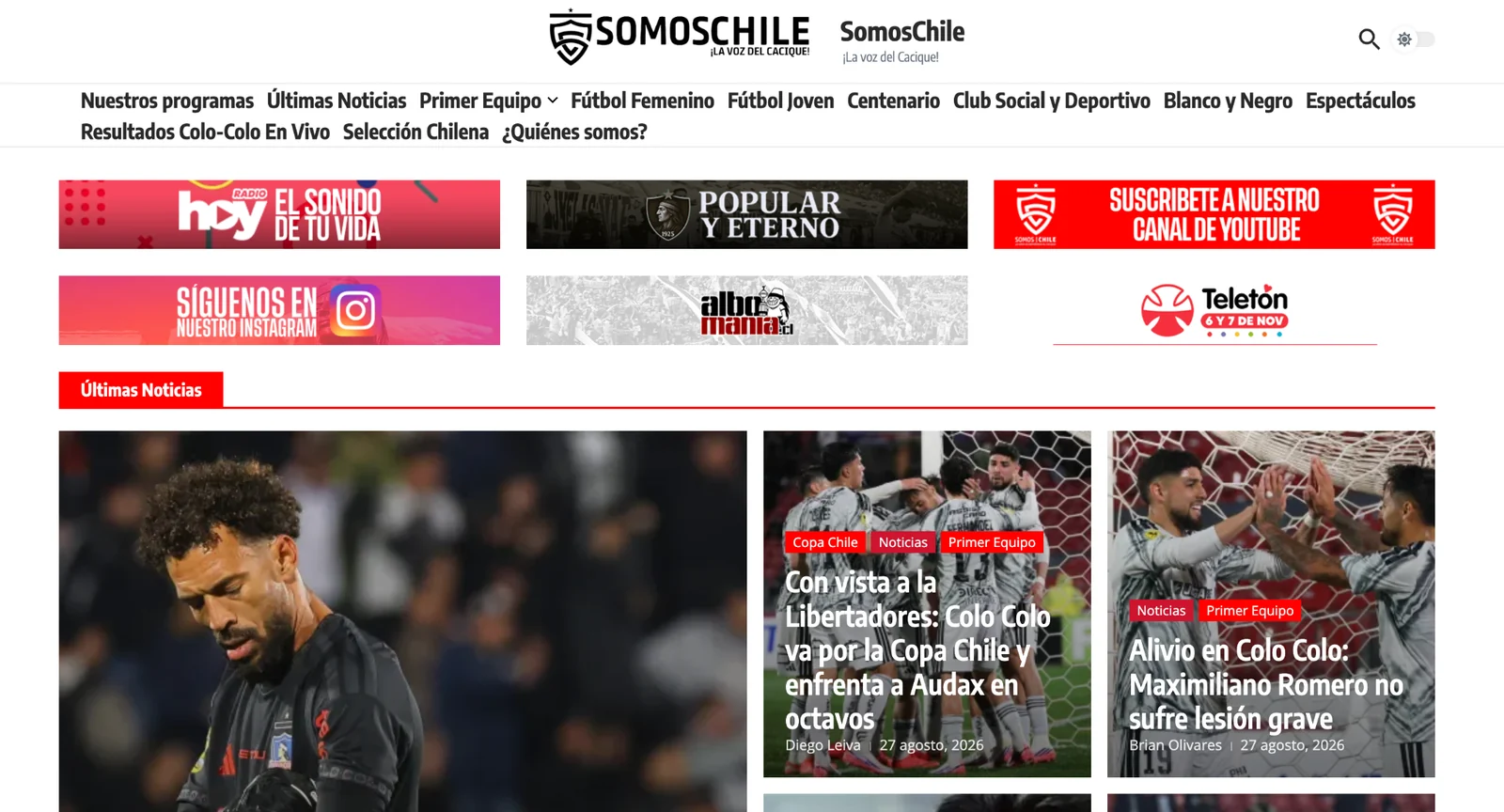 Portada de Somos Chile