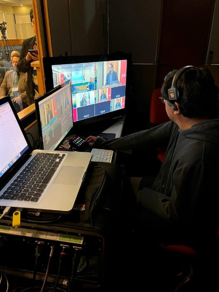 Streaming profesional para eventos en Santiago · Hoy Comunicaciones