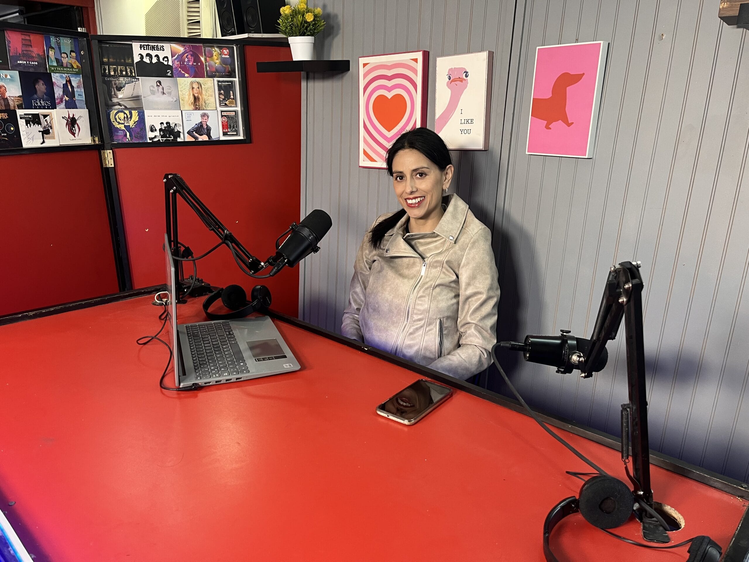 Estudio de podcast Hoy Comunicaciones